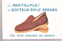 BUVARD   - PANTOUFLES DU DOCTEUR ÉMILE BÉRARD - Stationeries (flat Articles)