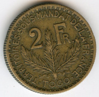 Togo 2 Francs 1924 KM 3 - Togo