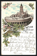 Lithographie Kelbra, Kaiser-Wilhelm-Denkmal Auf Dem Kyffhäuser - Kyffhäuser