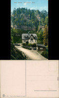 Ansichtskarte Polenz-Neustadt (Sachsen) Waltersdorfer Mühle 1914 - Neustadt