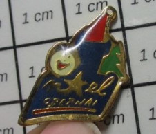 410d Pin's Pins / Beau Et Rare / NOEL / OBERNAI - Navidad