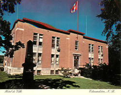 EDMUNDSTON, NB - HOTEL DE VILLE - TRAVEL IN 1986 - PUB. BY STUDIO LAPORTE - - Sonstige & Ohne Zuordnung