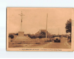 SAINT SEBASTIEN : Le Calvaire Et La Route De Saint-Nazaire - état - Saint-Sébastien-sur-Loire