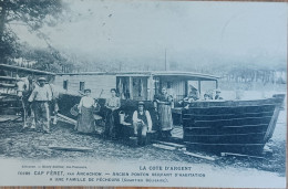 ANCIEN PONTON SERVANT D'HABITATION A UNE FAMILLE DE PECHEUR BELISAIRE GUILLIER6985  ARCACHON CAP-FERRET - Other & Unclassified