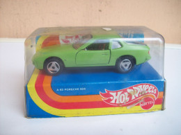 HOT WHEELS - PORSCHE 924  Avec Sa  Boite Scala 1/43 - Hot Wheels
