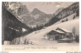 ARKP9-0620-SUISSE - CHATEAU-D'OEX En Hiver - La Gumfluh - Château-d'Œx