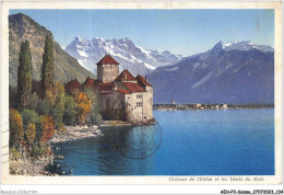 AEHP3-0260- SUISSE - CHÂTEAU DE CHILLON ET LES DENTS DU MIDI - Veytaux