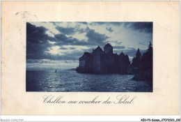 AEHP3-0243- SUISSE - CHILLON AU COUCHE DU SOLEIL - Veytaux