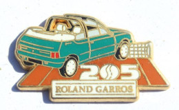 Pin's PEUGEOT 205 ROLAND GARROS - Zamac - Arthus Bertrand - 288 - Arthus Bertrand