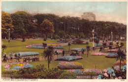 England Flower Beds In Bournemouth Gardens Vintage Postcard - Bournemouth (ab 1972)