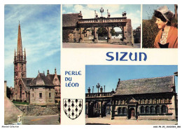 ASOP8-0529-29 - SIZUN - L'un Des Plus Beaux Ensembles D'enclos Paroissiaux Du Leon Avec Sa Porte Triomphale - Sizun