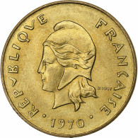 Condominium Des Nouvelles-Hébrides, 5 Francs, 1970, Paris, Nickel-Cuivre, FDC - Autres & Non Classés