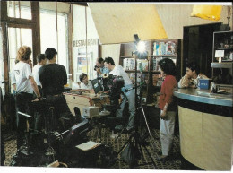 FLINS (78)  Hôtel De La Croix Blanche, Tournage Du Film D'Eric Rochant "Aux Yeux Du Monde" 1990, 1000 Et 1 Trvx De L'Hom - Flins Sur Seine