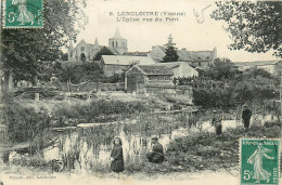 86* LENCLOITRE L Eglise Vue Du Pont   RL44,0423 - Lencloitre