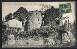 CPA Blanquefort, Les Ruines Du Château - Blanquefort