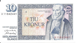 ISLANDE 10 KRONUR 1961(1981) UNC P 48 - Islande