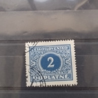 04.2025 TCHECOSLOVAQUIE YVERT N° Taxe 63 - Portomarken