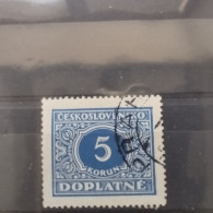04.2025 TCHECOSLOVAQUIE YVERT N° Taxe 64 - Portomarken