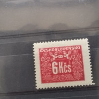 04.2025 TCHECOSLOVAQUIE YVERT N° Taxe 78* - Portomarken