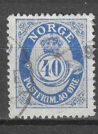 NORWAY NORGE  Postfrim 40 Ore - Gebruikt