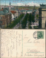 Ansichtskarte Döbeln Königstrasse, Fabrik Im Hintergrund 1916 - Doebeln