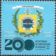 BRAZIL - BICENTENNIAL OF THE CONFEDERATION OF ECUADOR 2024 - MNH - Neufs