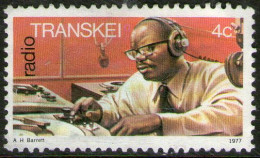 TRANSKEI = ÁFRICA DEL SUR Sello Usado 1° ANIVERSARIO RADIO DE TRANSKEI Año 1977 - Transkei