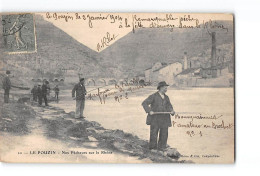 LE POUZIN - 10 - Nos Pêcheurs Sur Le Rhône - état - Le Pouzin