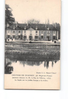 Château De CHARMOY Par MIGENNES - La Façade Sur Les Jardins Français Et La Rivière - Très Bon état - Charmoy