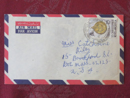 St. Christopher Nevis Anguilla 1978 Cover To USA - Navigation Compas Geography Compass - Antilles