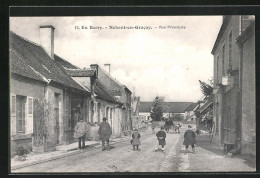 CPA En Berry /Nohant-en-Gracay, Rue Principale - Graçay