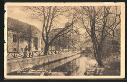 AK Eberswalde, An Der Schwärze Mit Forstmuseum - Forst