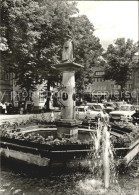 Schleusingen Brunnen Marktplatz - Schleusingen