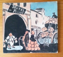 Bradé ! PAIRE D’AQUARELLES SCENES DE GENRE 18e S Par Jean LALANNE – 1923 - Acquarelli