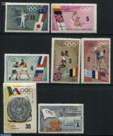 Cuba 1968 Olympic Games 7v, Mint NH, Sport - Basketball - Boxing - Olympic Games - Unused Stamps
