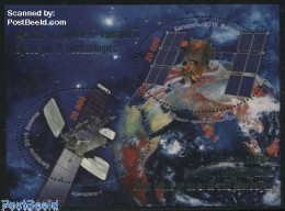 Belarus 2015 Space For IT S/s, Joint Issue Azarbaidjan, Mint NH, Science - Transport - Various - Computers & IT - Spac.. - Computers