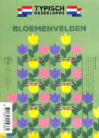 Netherlands 2023 Typical Dutch, Flower Fields M/s, Mint NH, Nature - Flowers & Plants - Neufs