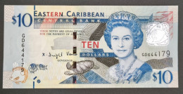 ### Ostkaribik Eastern Caribbean 10 Dollars 2000  (P38) UNC ### - East Carribeans