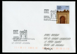 ANDORRA Correos (2024) Pli Premier Jour / FDC - Diversitat - Comunitat Marroquina, Bab Chellah, Rabat, Maroc, Morocco - Lettres & Documents