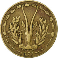 Communauté économique Des États De L'Afrique De L'Ouest, 10 Francs, 1977 - Côte-d'Ivoire