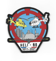 POMPIERS . SECURITE CIVILE . HELI 68 . 10 ANS . 2011 . 2021 . - Firemen