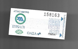Biglietto Autobus-Metro Grecia - Atene - Europe