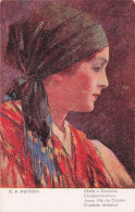 Illustration Illustrateur C.V MUTTICH Devce Z Chodska Jeune Fille De Choden - Muttich, C.V.