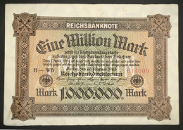 ### Deutschland Germany 1923 1 000 000 Mark  Reichsmark (P86) Condition VF - See Picture ### - 1 Million Mark