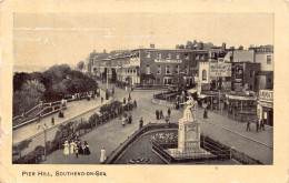 England 1912 Pier Hill Southend-On-Sea Hotel Whitbread's India Pale Postcard - Southend, Westcliff & Leigh