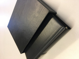 LINDNER-ETB-Album + Schuber CLASSIC SCHWARZ 1130-S, Sauber GEBRAUCHT - Autres & Non Classés