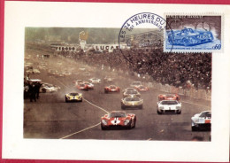 CP  (Réf :GG623) (SPORT AUTOMOBILE) 24 HEURES DU MANS 1967 - Le Mans