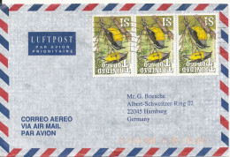 Trinidad & Tobago Air Mail Cover Sent To Germany 1997 BIRD Stamps - Trinité & Tobago (1962-...)