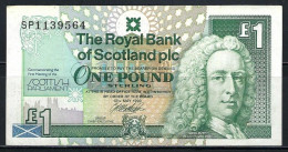 Royal Bank Of Scotland 12.05.1999 Banknotes 1 Pound P-360 First Meeting Of Scottish Parliament F/VF - 1 Pound