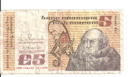 IRELANDE 5 POUNDS 1989 VF P 71 E - Ireland